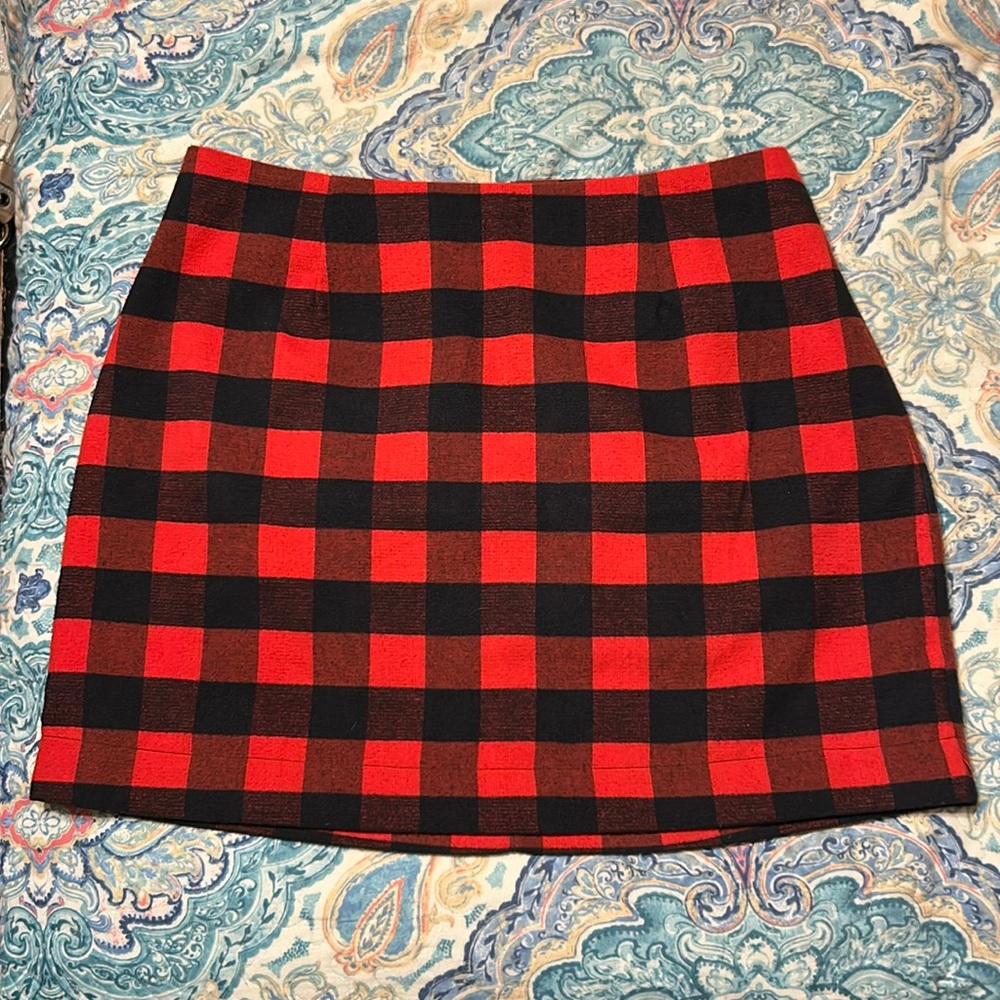 Plaid skirt